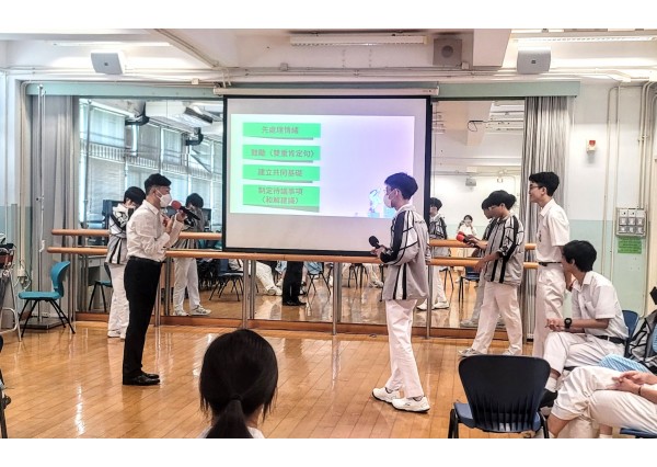與「伊利沙伯中學」合辦 「領袖生朋輩調解培訓」 ( 2024年7月4日 )